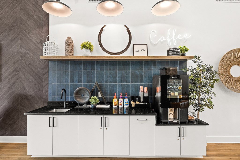 24-Hour Clubhouse with Coffee Bar and Wi-Fi