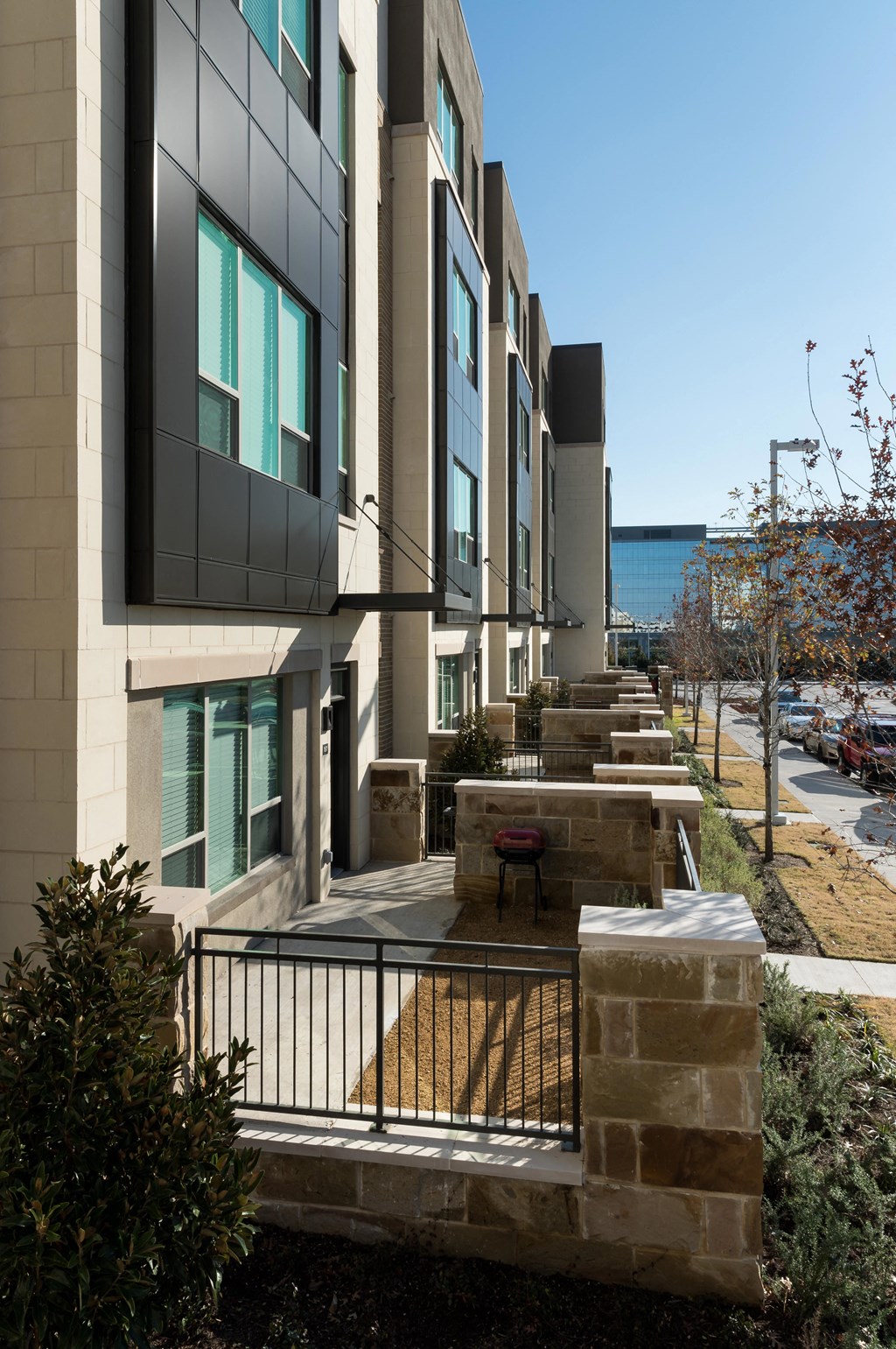 fenced-in yard available