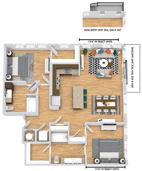 720 Hank Aaron Dr SE Studio-2 Beds Apartment for Rent - Photo Gallery 62