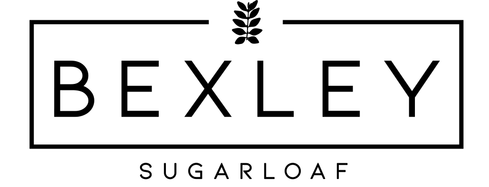 A logo with the word "BEXLEY" in large letters and "SUGARLOAF" in smaller letters below it.