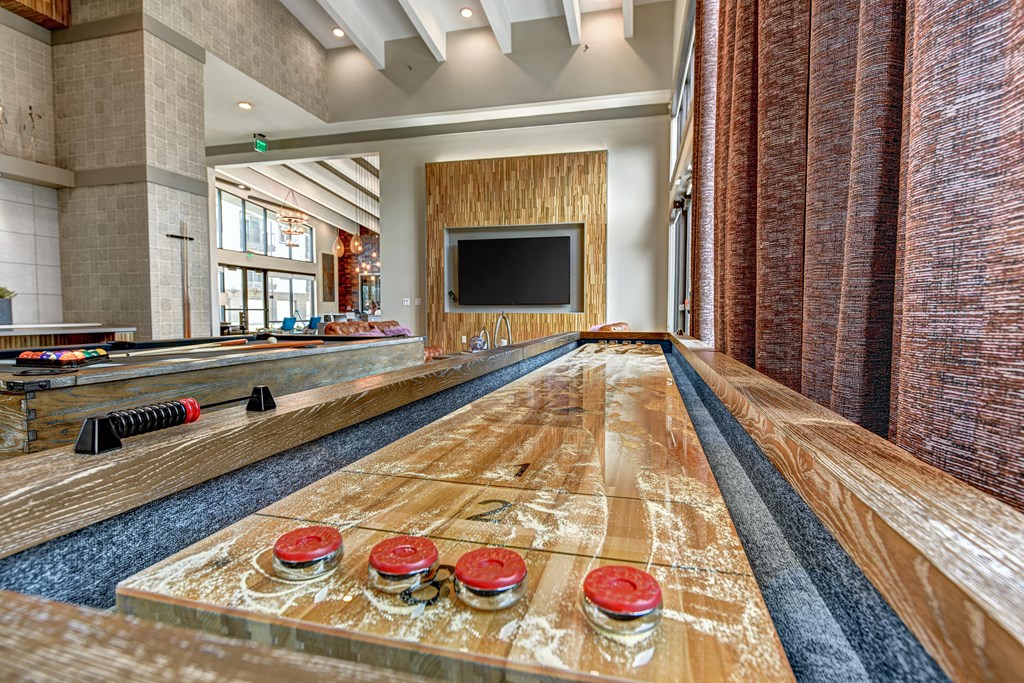 Resident Lounge with Billiards and Demonstration Kitchen