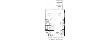 floor plan photo of the cortona in fairview, tx