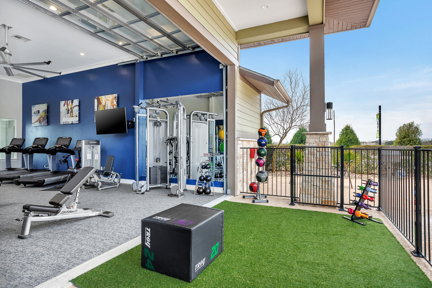 Outdoor Fitness Area
