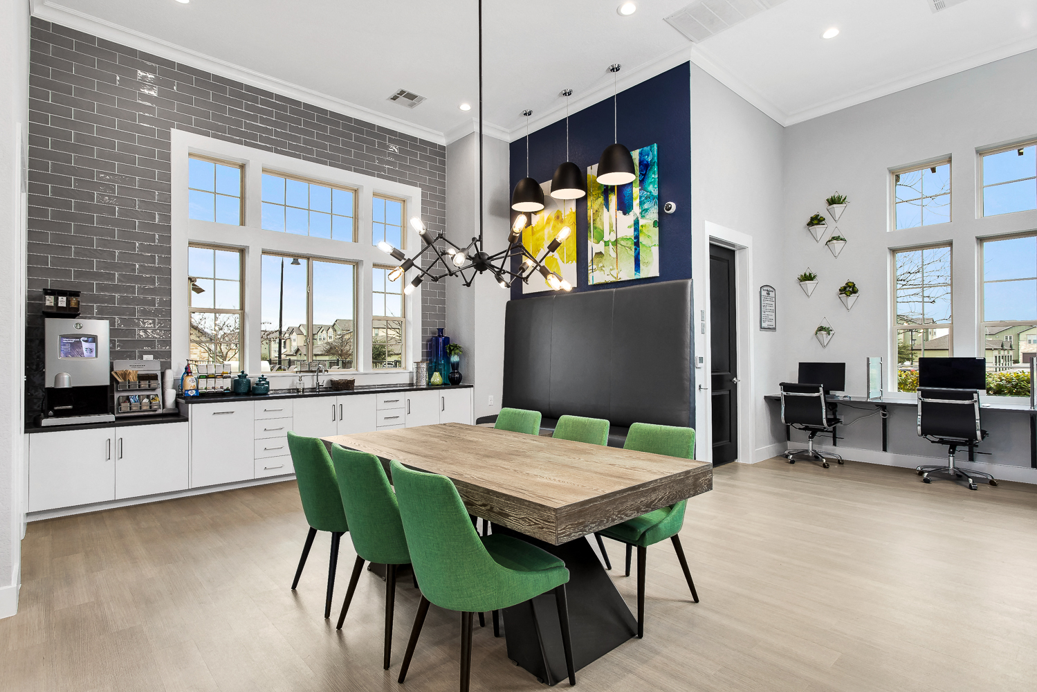 24-Hour Clubhouse with Coffee Bar and Wi-Fi