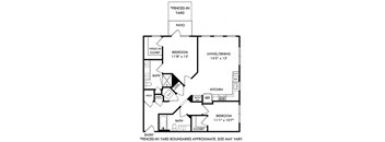 a floor plan of a house