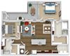 The Pearson The Pearson. 2 bedroom apartment. Kitchen with island open to living/dinning room. 2 full bathrooms with shower stalls, double vanity and tub in master. Walk-in closets. Patio/balcony.