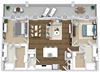 The Woodson Woodson. 2 bedroom apartment. Kitchen with island open to living/dinning room. 2 full bathrooms, double vanity in master. Walk-in closets. Large patio/balcony.