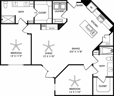 411 Harrold Street Studio-2 Beds Apartment for Rent - Photo Gallery 118