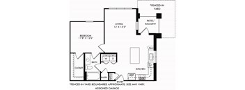 Vera with Assigned Garage and Yard