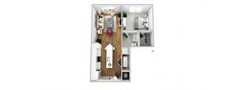 bedroom floor plan | the residences at sawmill park