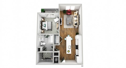 bedroom floor plan | the residences at sawmill park