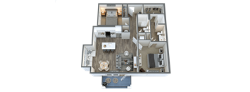 the residencia floor plan 271  455 sq ft