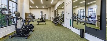 the gym at the westminster apartments
