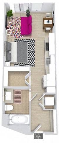 411 Harrold Street Studio-2 Beds Apartment for Rent - Photo Gallery 86