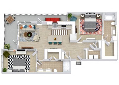 411 Harrold Street Studio-2 Beds Apartment for Rent - Photo Gallery 65