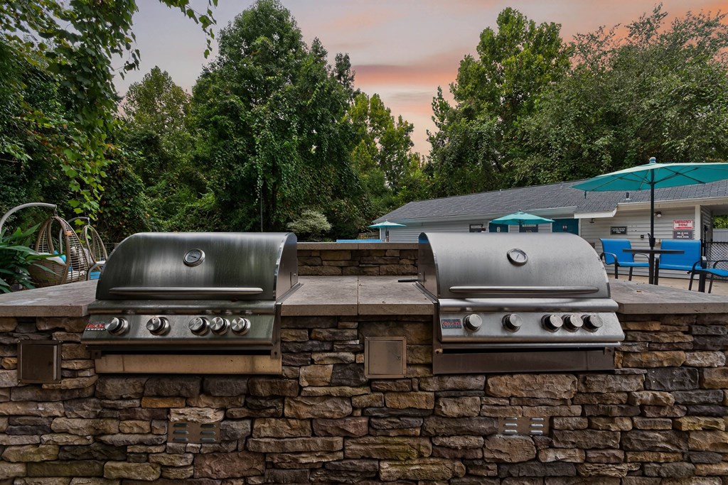 Grill Stations at Lofts of Wilmington, Wilmington, North Carolina