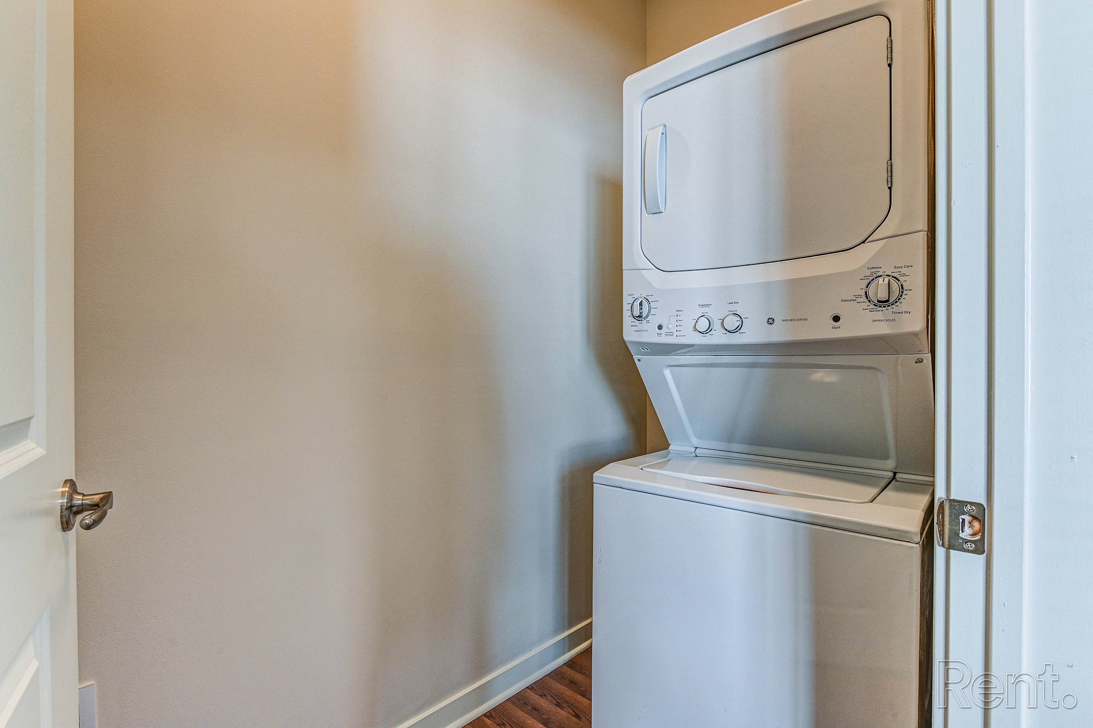 Laundry room with a washer and dryer  at The View at Old City, Philadelphia