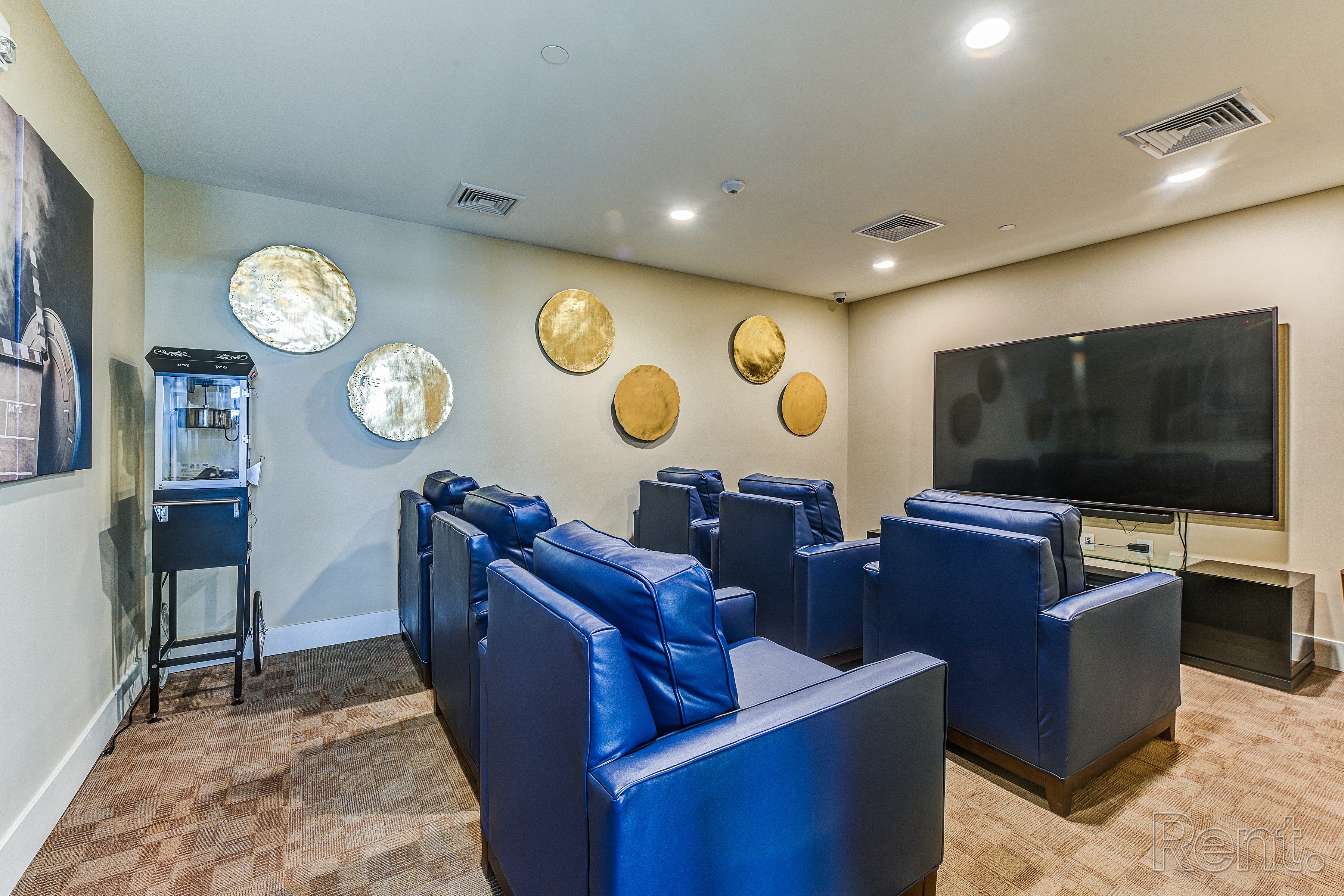 Cinema room  at The View at Old City, Philadelphia