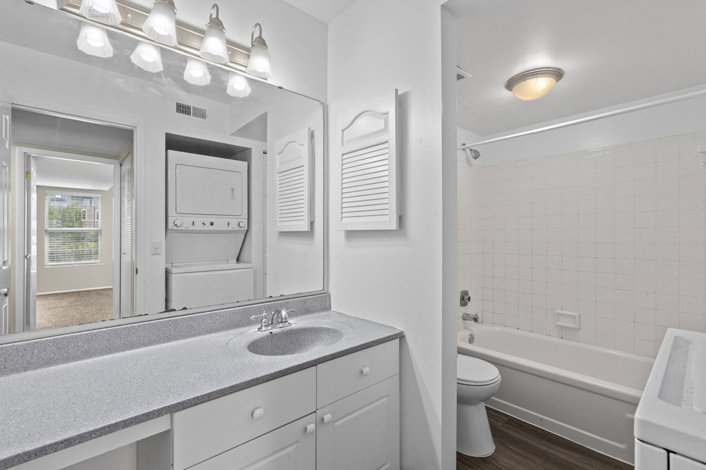 Bathroom with a sink and a bathtub at Creve Coeur, Creve Coeur, MO