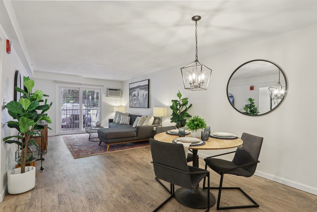 Dining And Living Room at Heritage at the River, Manchester