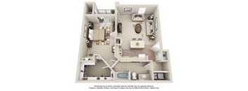 The Beaver Creek Floor Plan at Heritage at Stone Mountain, Northglenn, CO, 80233