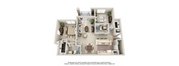 The Vail Floorplan at Heritage at Stone Mountain, Colorado