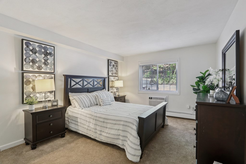 Gorgeous Bedroom at Heritage at the River, Manchester, New Hampshire