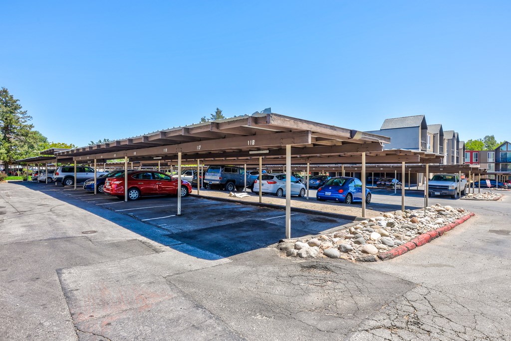 A parking lot at Glen at Hidden Valley, Reno, 89509