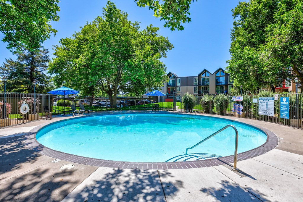 Pool With Relaxing Chairs at Glen at Hidden Valley, Nevada, 89509