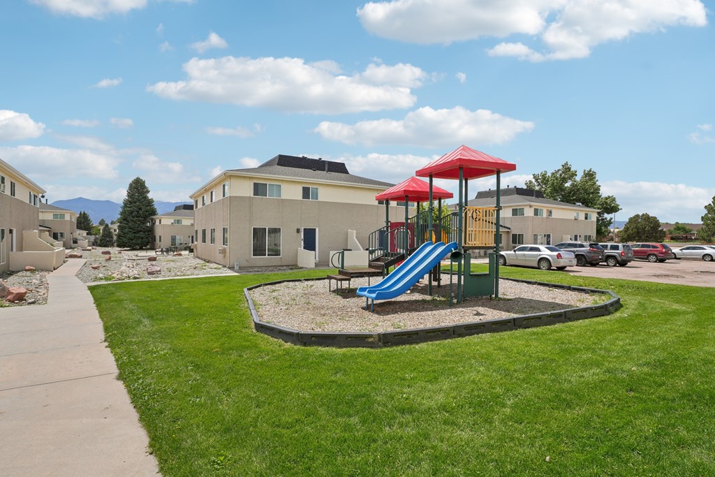 Play Area at Aspen Townhomes, Colorado Springs, CO