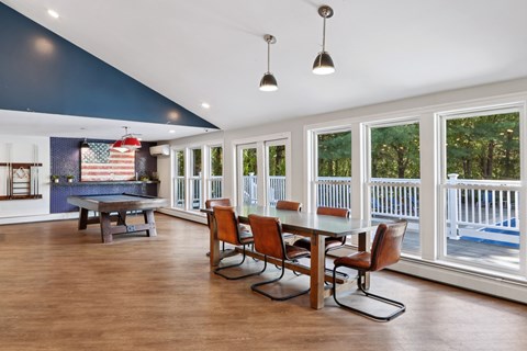 Conference Room at Heritage at the River, New Hampshire