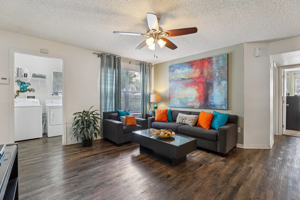 Modern Living Area at University Park Apartments, Orlando, 32817
