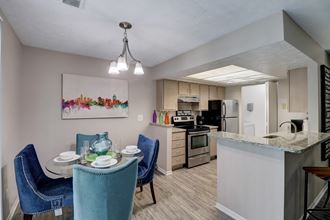 Living room, Dining and Kitchen at Brookstone Village, Cincinnati, OH