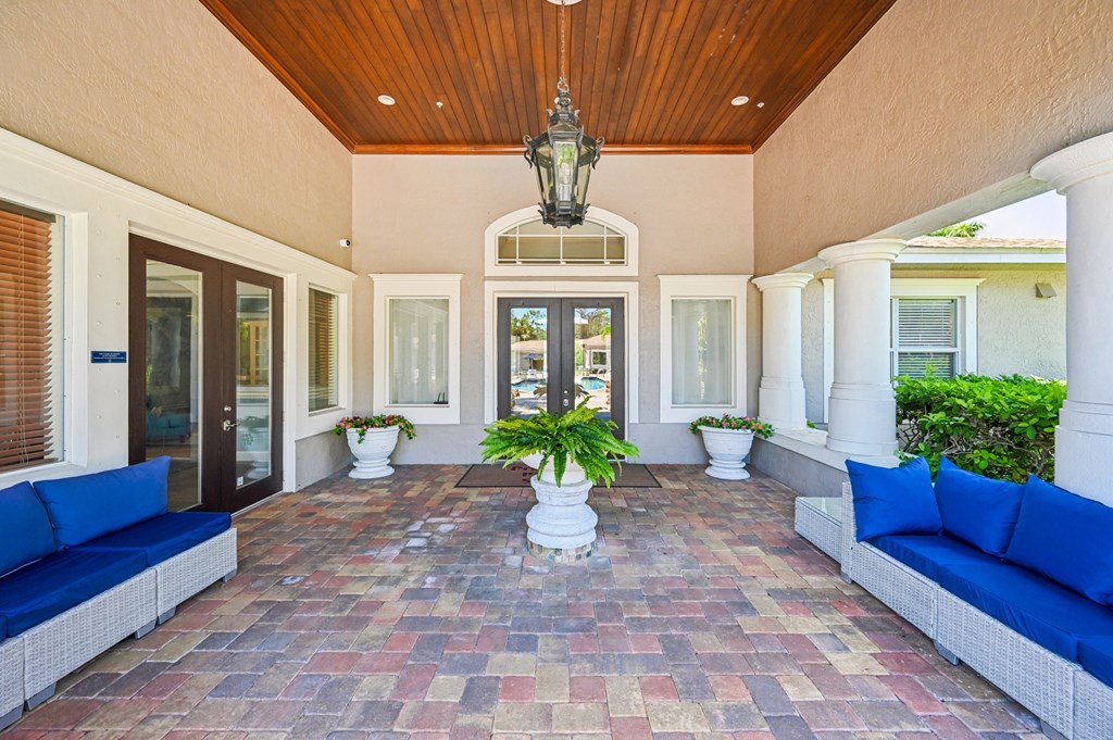 Outdoor Patio at Heritage Bay, Jensen Beach, FL