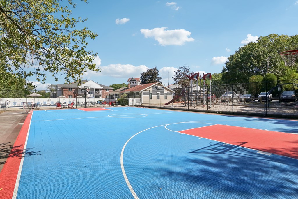 Basketball Court at Heritage at the River, New Hampshire