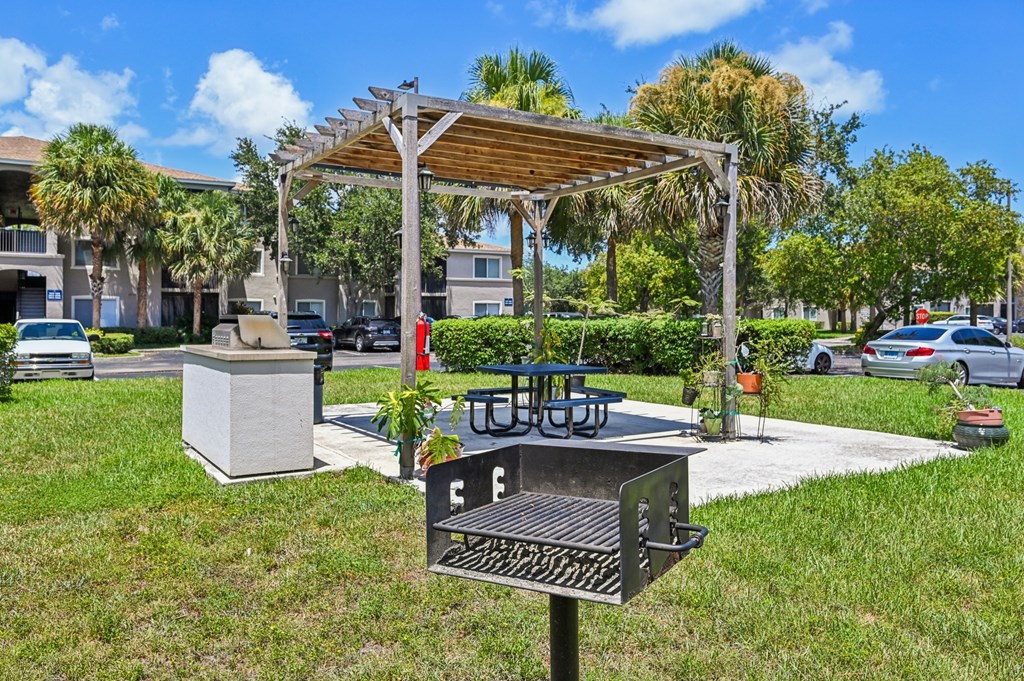 Picnic And BBQ Area at Heritage Bay, Jensen Beach, FL