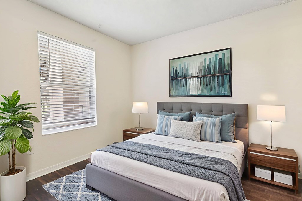 Bedroom at University Park Apartments, Florida