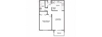 A3 Floor Plan at Heritage at the River, Manchester, NH