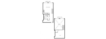 A7 1 Bed 1 Bath Floor Plan Layout at Riverwalk Apartments, Lawrence, Massachusetts 01843