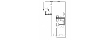 B3 2 Bed 2 Bath Floor Plan Layout at Riverwalk Apartments, Lawrence, Massachusetts