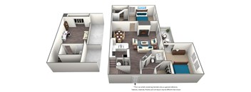 2 Bed 3 Bath + Loft at Heritage at Waters Landing, Maryland