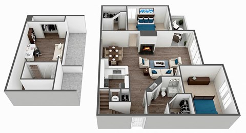2 Bed 3 Bed + Sunroom at Heritage at Waters Landing, Maryland, 20874