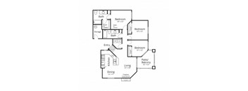 C1-3x2-1248sqft. at Sweetwater At Metro North, Arizona, 85029