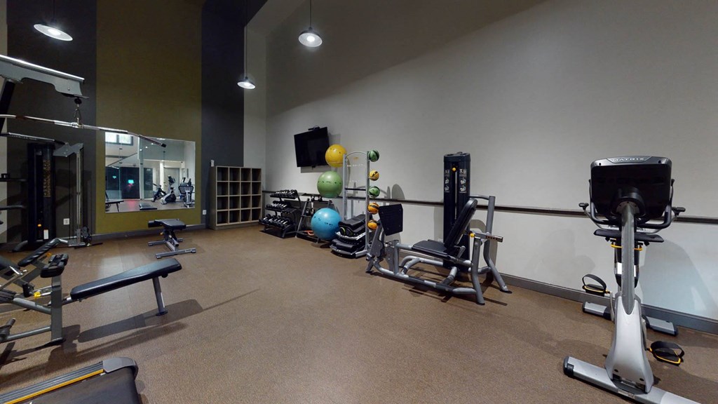 Cardio Studio Equipment at Heritage at Waters Landing, Germantown, MD
