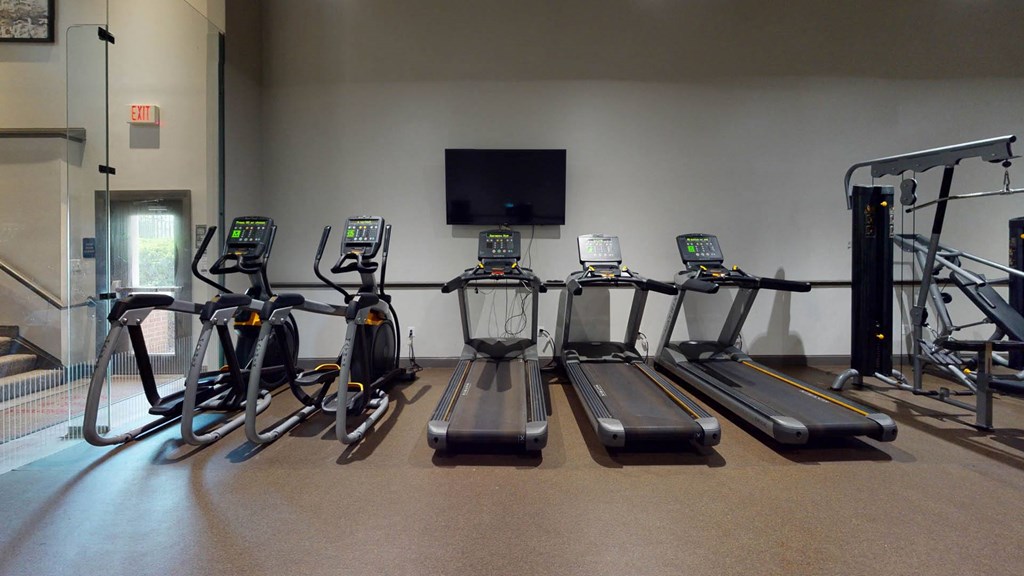 Cardio Machines In Gym at Heritage at Waters Landing, Germantown, MD, 20874