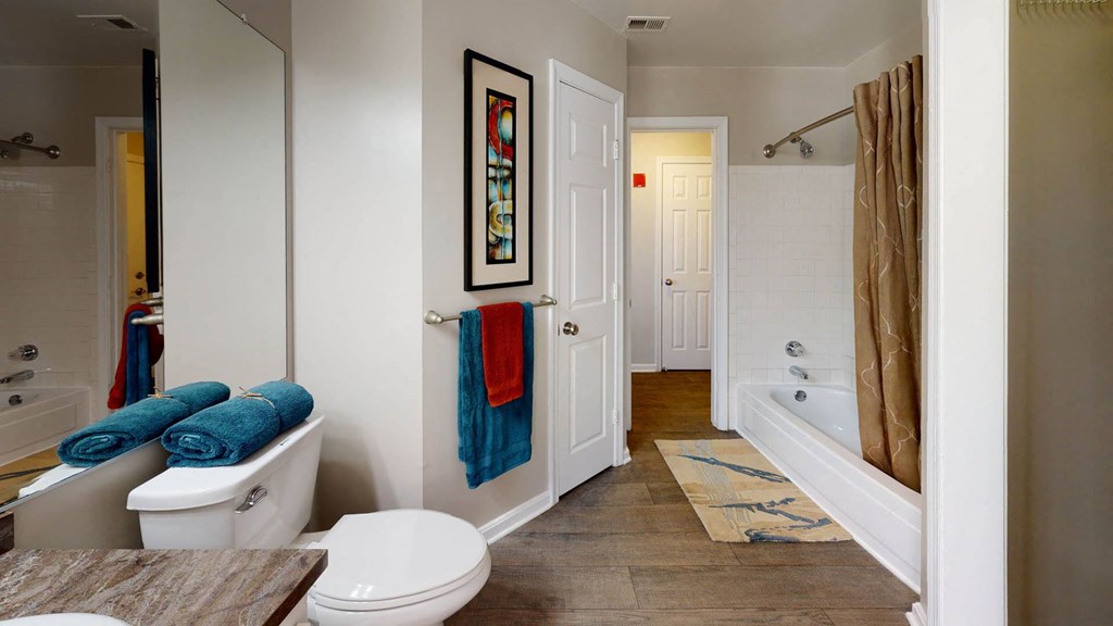 Full Bathroom at Heritage at Waters Landing, Germantown, Maryland