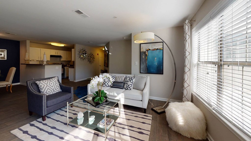 Living Room at Heritage at Waters Landing, Germantown, 20874