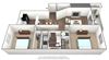 Juniper Floor Plan Juniper Floor Plan at Union Heights Apartments, Colorado