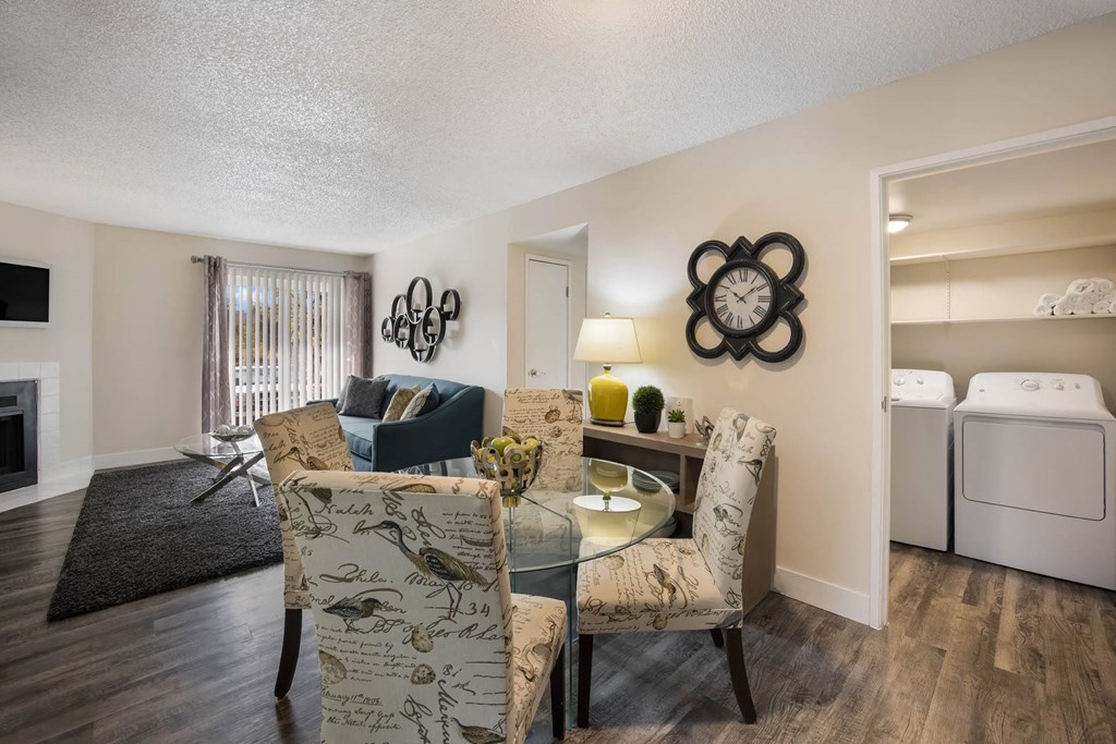 Dining Area at Woodland Hills Apartments, Colorado Springs