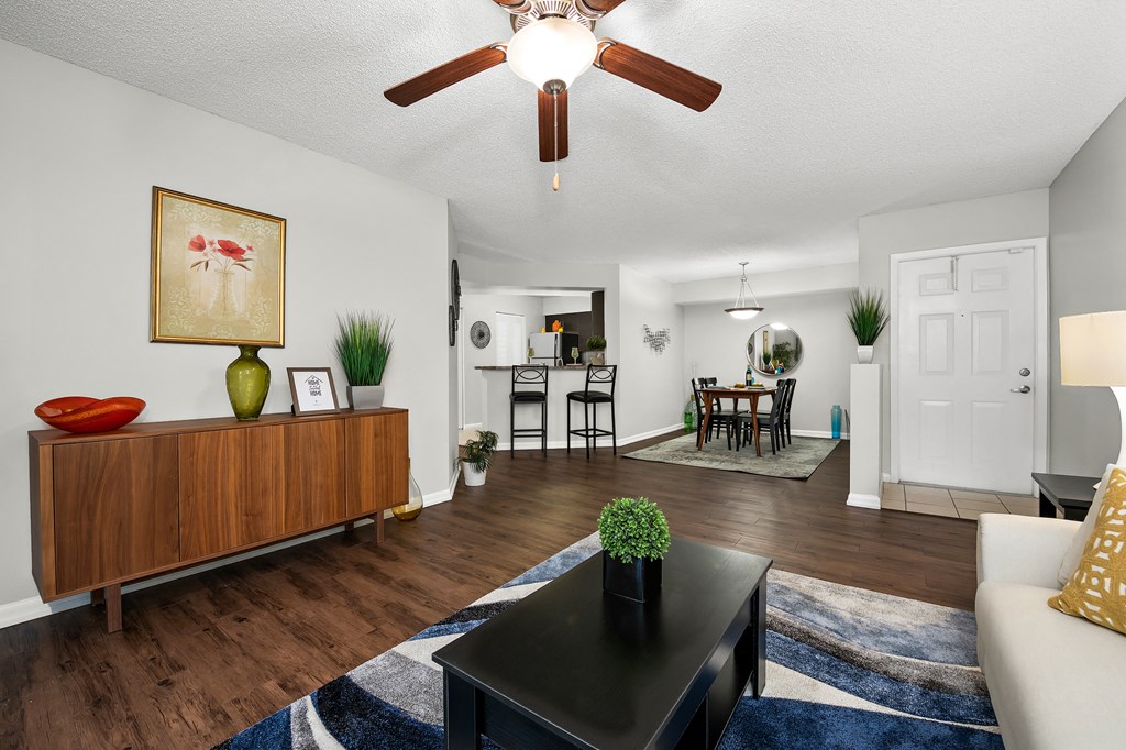 Living Room at Pembroke Pines Landings, Pembroke Pines, FL